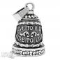 Preview: Verzierte "Ride To Live" Biker-Bell mit Totenkopf aus Edelstahl Motorrad Glocke Preview: Verzierte "Ride To Live" Biker-Bell mit Totenkopf aus Edelstahl Motorrad Glocke